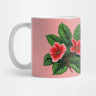 Begonia Flowers Mug